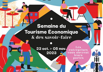 Affiche de la semaine du tourisme économique et des savoir-faire en Bretagne